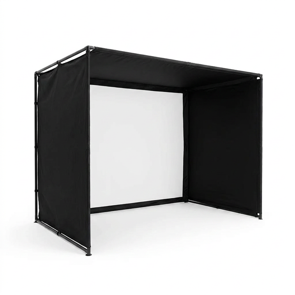 10/12/14Ft Outdoor Golf Training Simulator Cage Sports Practice Golf Simulator Enclosure with Impact Netting and All Poles — Studio Shot