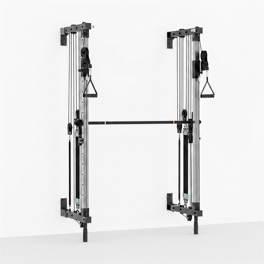 Folding Wall-Mounted Smith Machine — Studio Shot