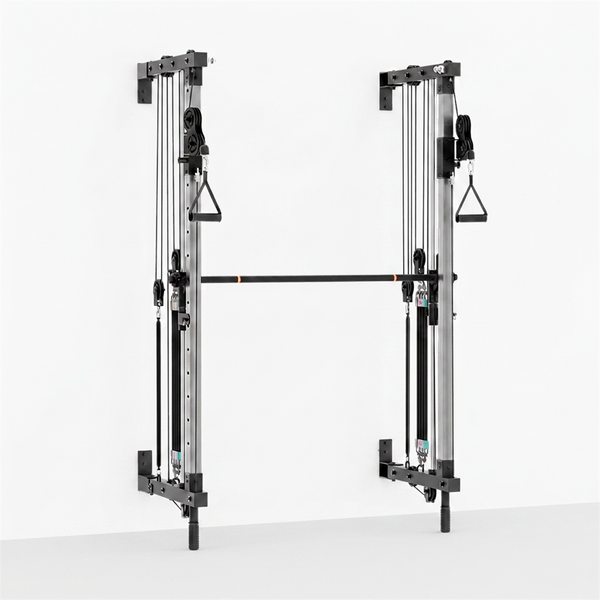 Folding Wall-Mounted Smith Machine — Studio Shot