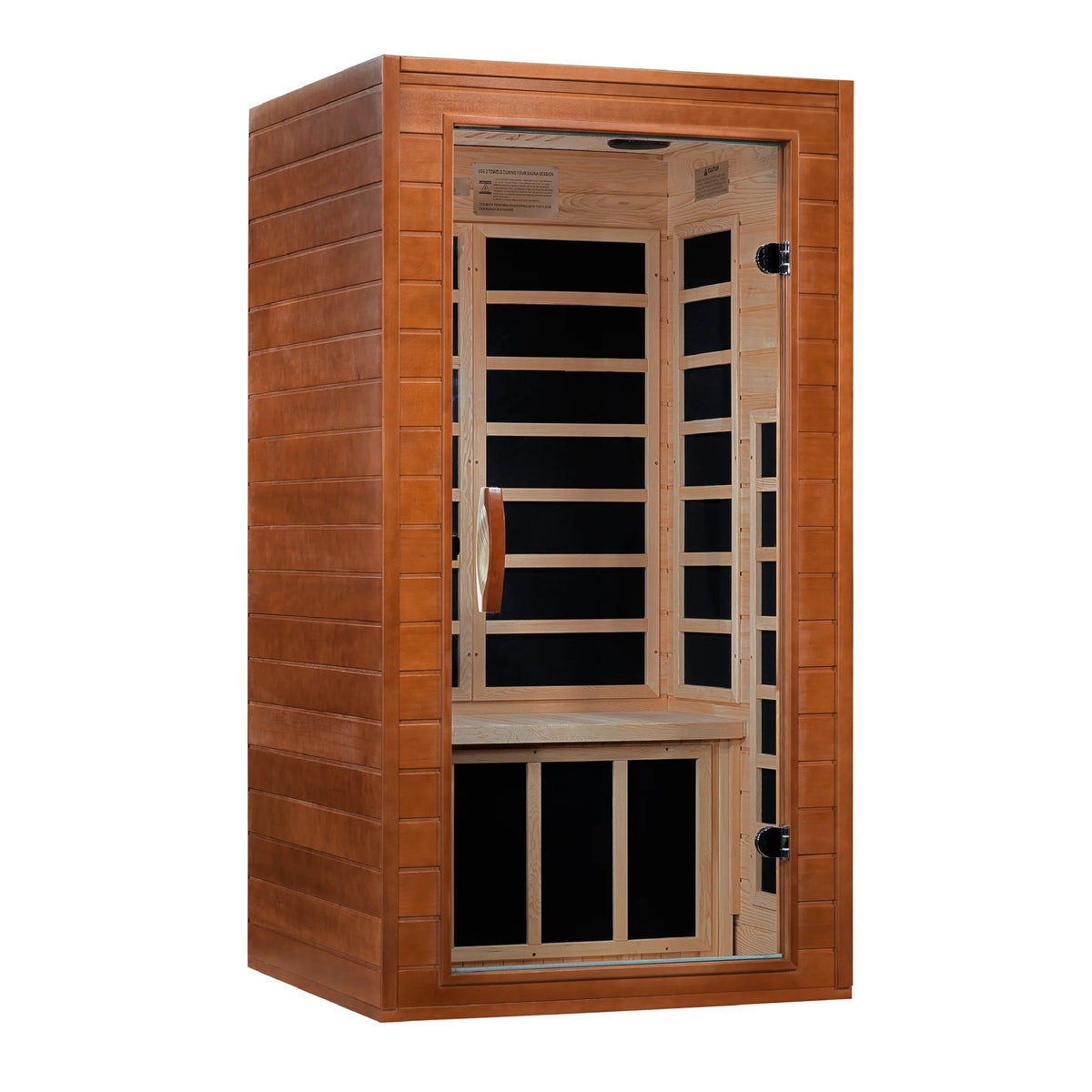 Dynamic "Avila" 1-2 Person Low EMF FAR IR Sauna (DYN-6103-01)